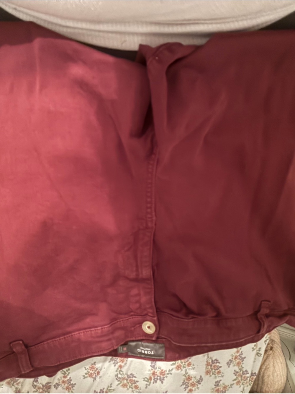 Torrid burgundy pants